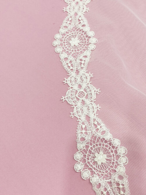 Velo guipur romboidal