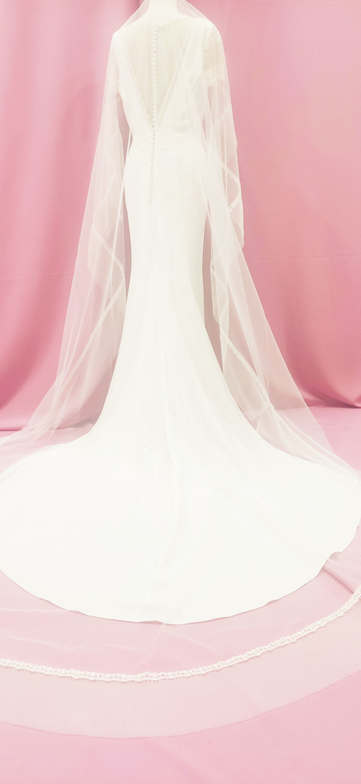 Velo volante plisado - Imagen 2