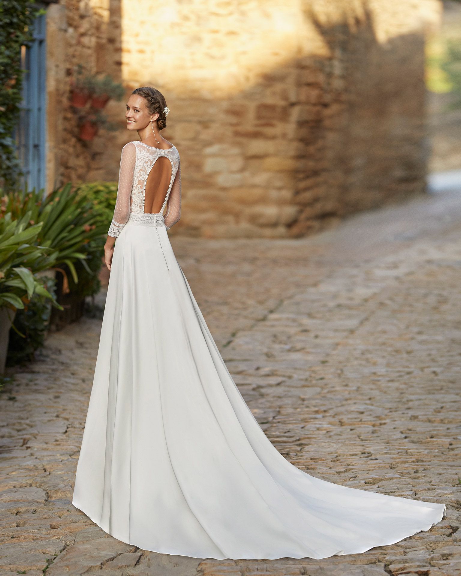 Vestido de novia boho MAGALY - Imagen 2