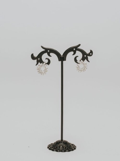 Pendientes motivos brillantes