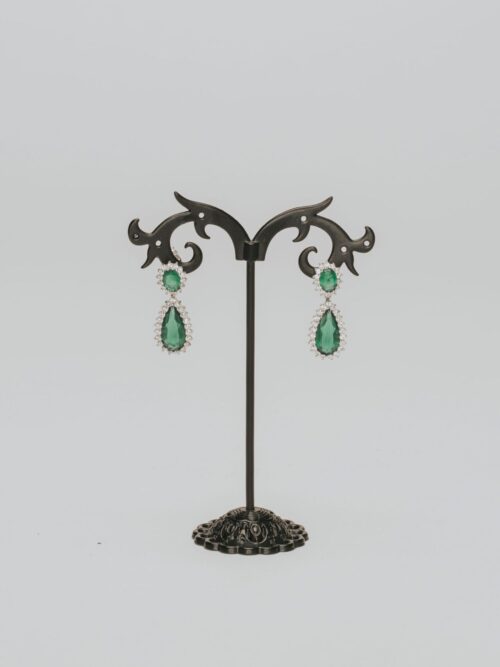 Pendientes esmeralda