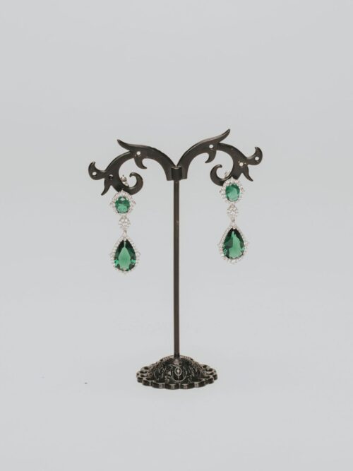 Pendientes esmeralda 2