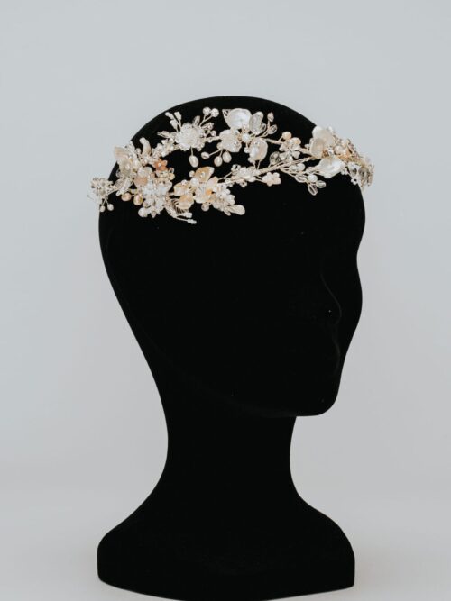 Tocado flores silvestres