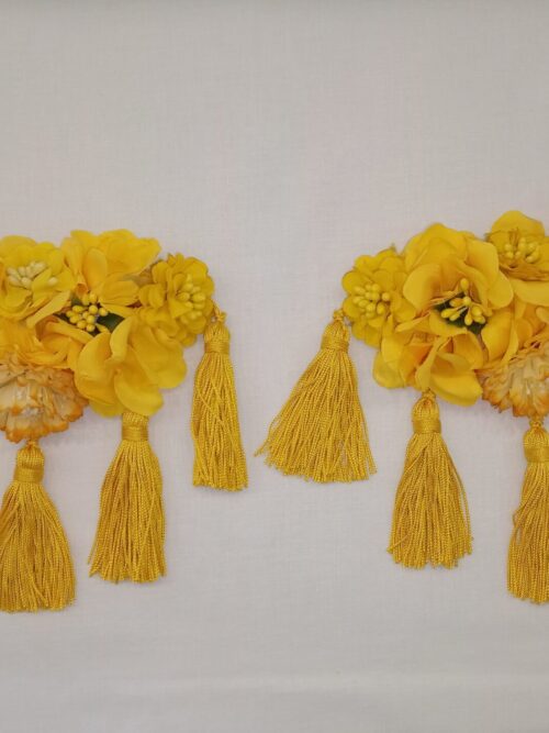 Hombreras de flamenca amarilla