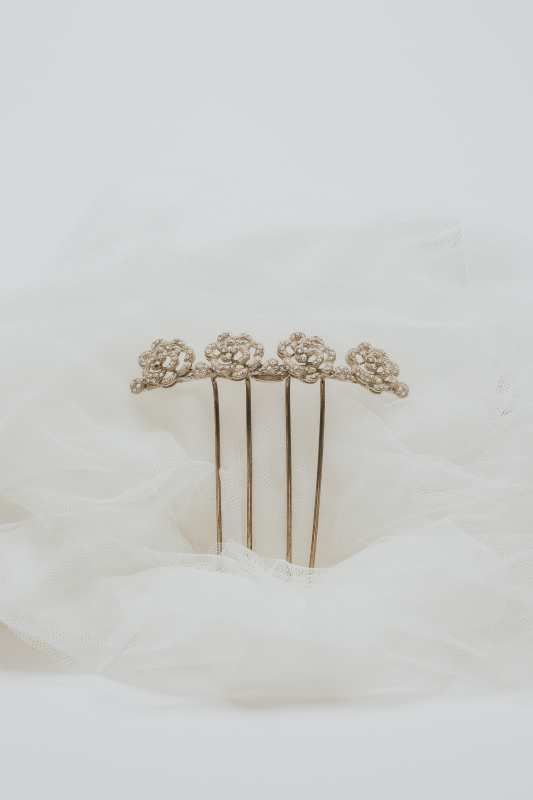 Peina novia plata vieja